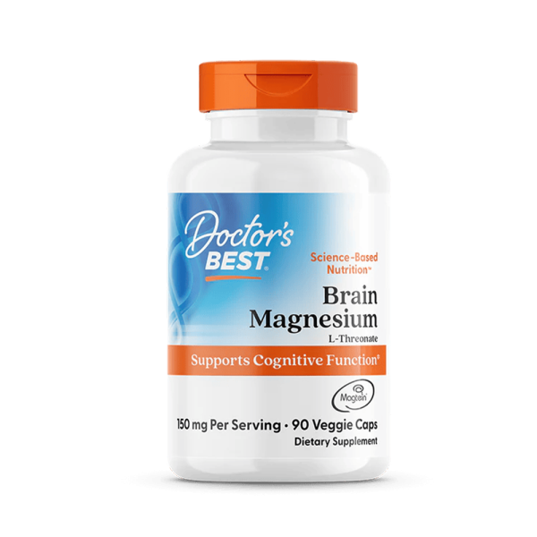 Doctors Best Brain Magnesium L-Threonate with Magtein 50mg 90 VCaps