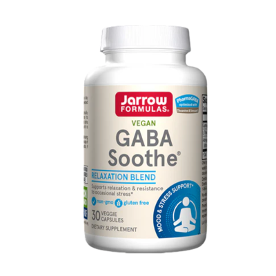 Συμπληρωματα διατροφης Jarrow Formulas GABA Soothe 30 VCaps