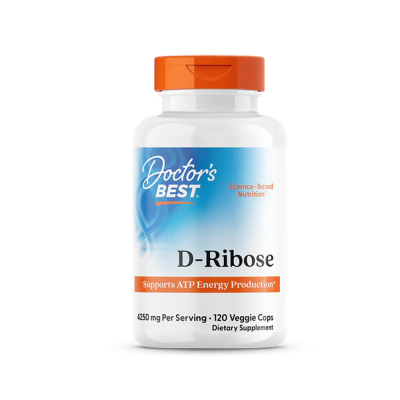 Πριν από την προπόνηση Doctor's Best D-Ribose 4250mg 120 Vcaps