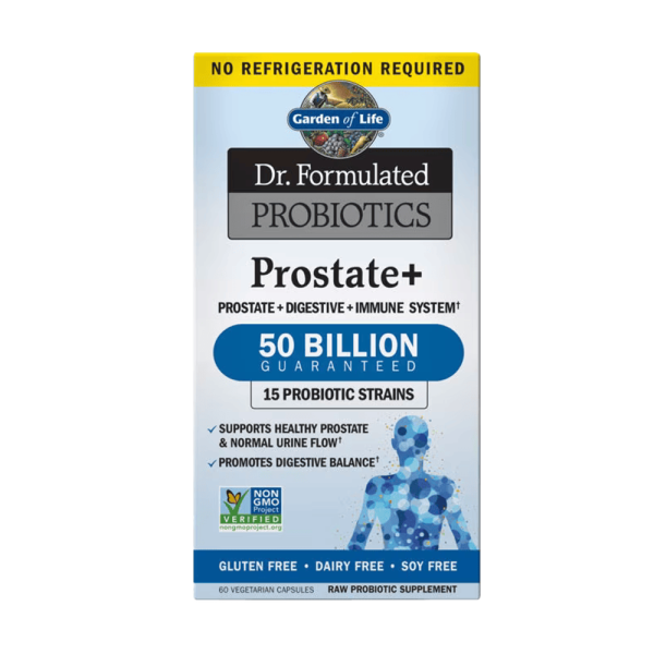Garden of Life Dr. Formulated Probiotics Prostate+ 60 VCaps