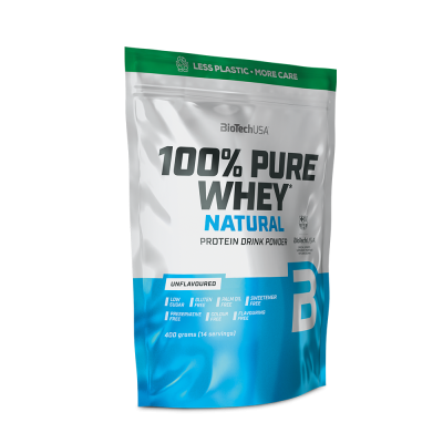 BioTech USA 100% Pure Whey Natural 400g