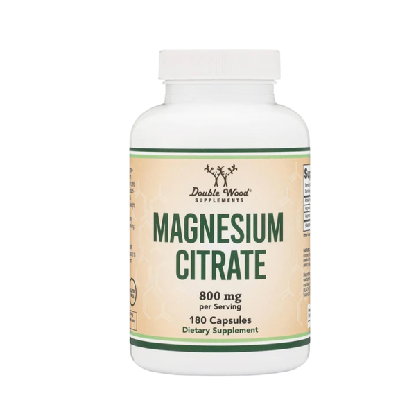 Double Wood Magnesium Citrate 400mg 180 Caps