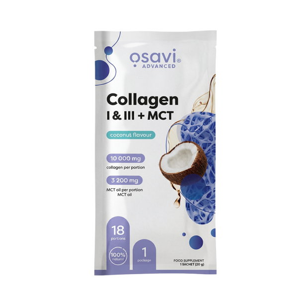 Osavi Collagen I & III + MCT 20g