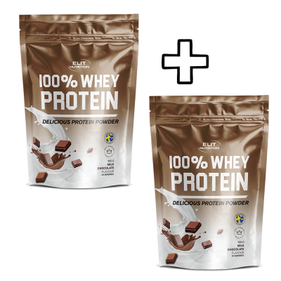 Συμπληρωματα διατροφης 2x Elit Nutrition 100% Whey Protein 900g