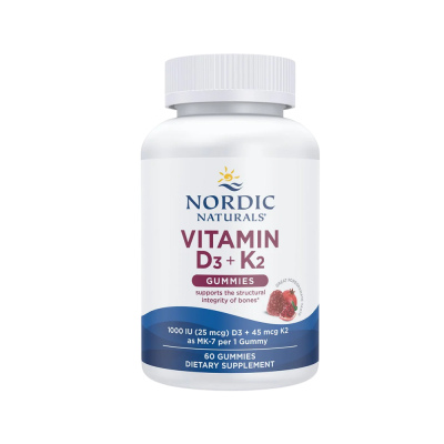 Συμπληρωματα διατροφης Nordic Naturals Vitamin D3 + K2 1000IU 60 Gummies