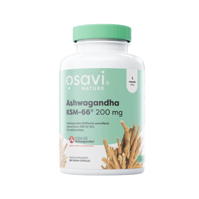 Συμπληρωματα διατροφης Osavi Ashwagandha KSM-66 200mg 180 Caps