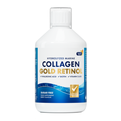 Swedish Nutra Collagen Gold Retinol 12.500mg Marine 500ml