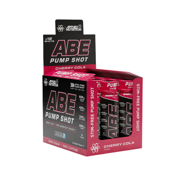 Applied Nutrition ABE Pump Zero Stim Pre-Workout Shot 12x100ml