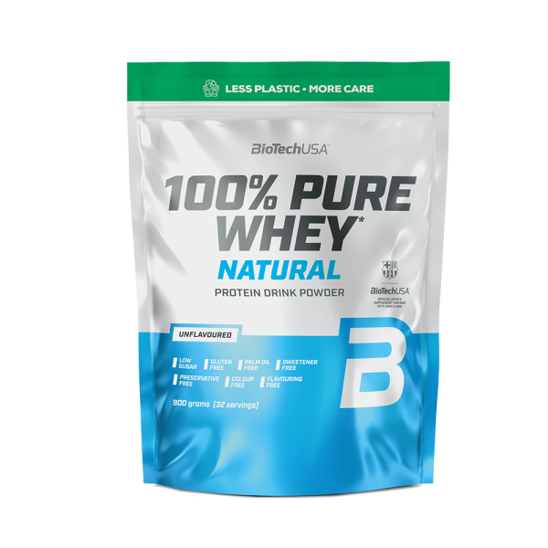 BioTech USA 100% Pure Whey Natural 900g
