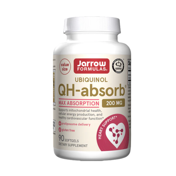 Jarrow Formulas Ubiquinol QH-absorb With Kaneka 200mg 90 Softgels