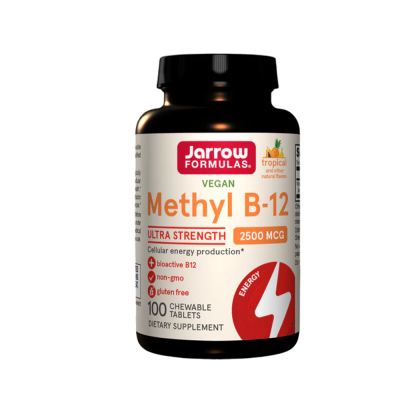 Συμπληρωματα διατροφης Jarrow Formulas Methyl B-12 2500mcg Tropical 100 Vegan Chewable Tabs