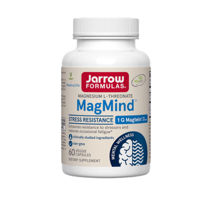 Συμπληρωματα διατροφης Jarrow Formulas MagMind Stress Resistance 60 VCaps