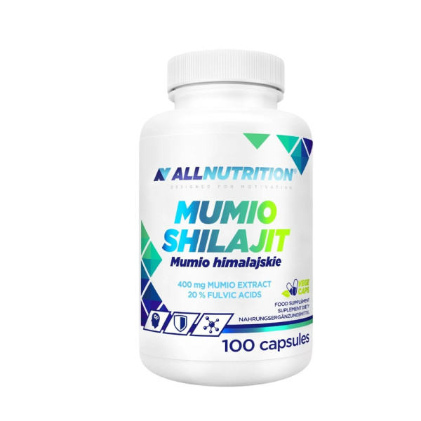 All Nutrition Shilajit Mumio 400mg 100 Caps