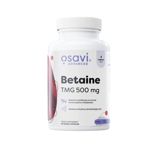 Osavi Betaine TMG 500mg 90 VCaps