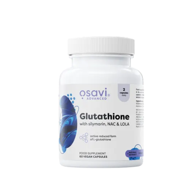 Συμπληρωματα διατροφης Osavi Glutathione with Silymarin NAC & LOLA 60 VCaps
