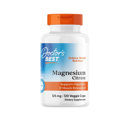 Συμπληρωματα διατροφης Doctor's Best Magnesium Citrate 125mg 120 VCaps