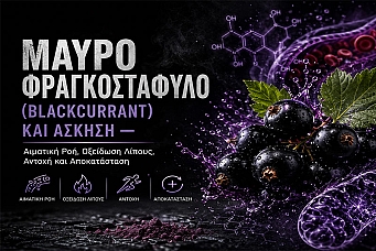 Μαύρο Φραγκοστάφυλο και Άσκηση: Αντοχή, Καύση Λίπους και Αποκατάσταση
