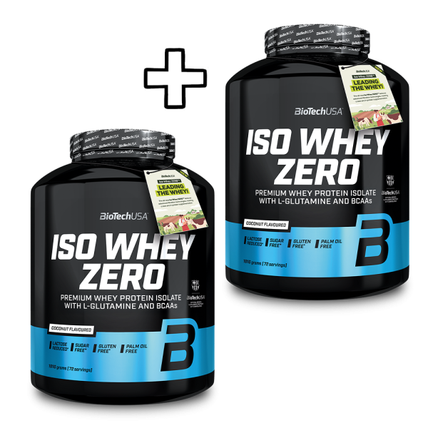 2x BioTech USA Iso Whey Zero 1816g