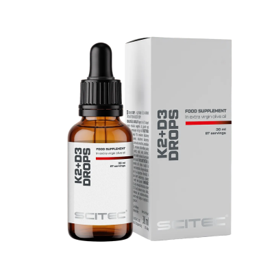 Συμπληρωματα διατροφης Scitec Nutrition K2 + D3 Drops 2000IU 120mcg 30ml