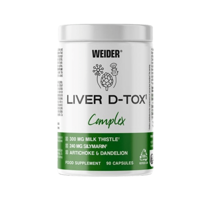 Ενέργεια Weider Liver D-Tox Complex 90 Caps