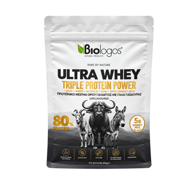 Βιολόγος Ultra Whey Triple Protein Power 80% 500g