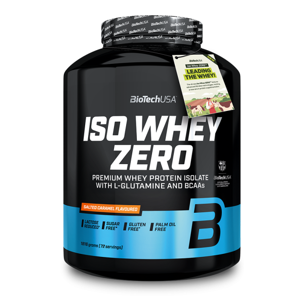 BioTech USA Iso Whey Zero 1816g + (GIFT) BioTech USA Wave Shaker 600ml