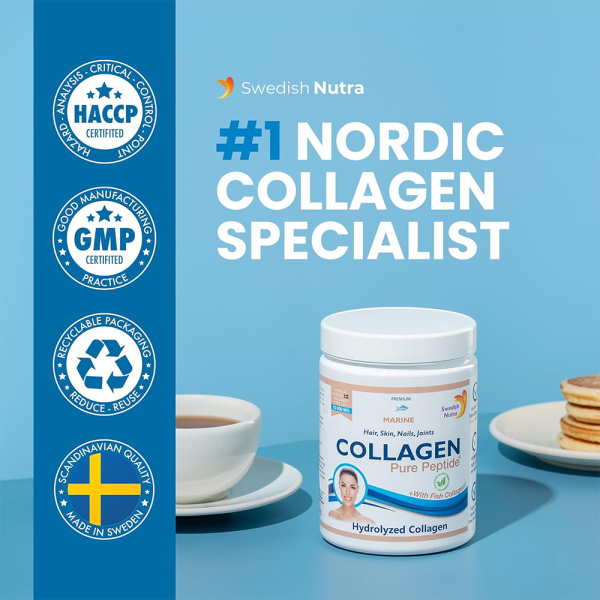 Swedish Nutra Fish Collagen Powder Marine 300g