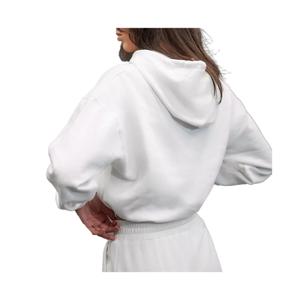 Scitec Nutrition Laila Women Crop Hoodie Beige