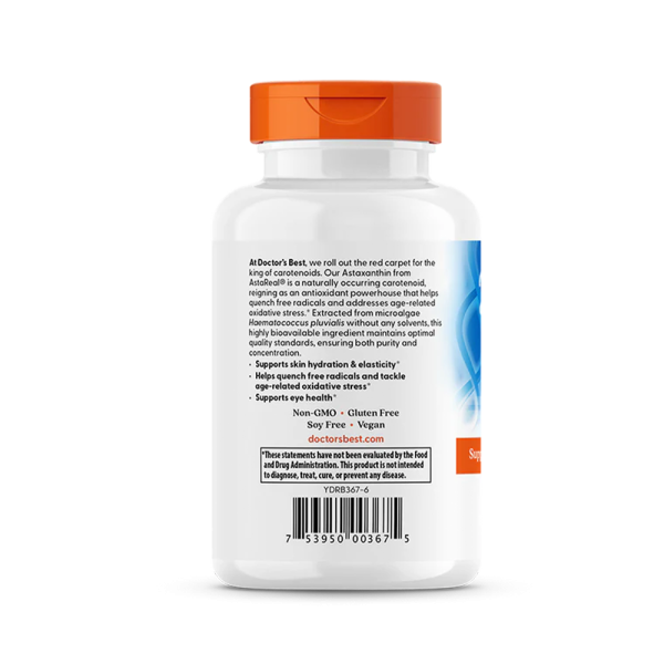 Doctors Best Astaxanthin with AstaReal 6mg 90 VCaps
