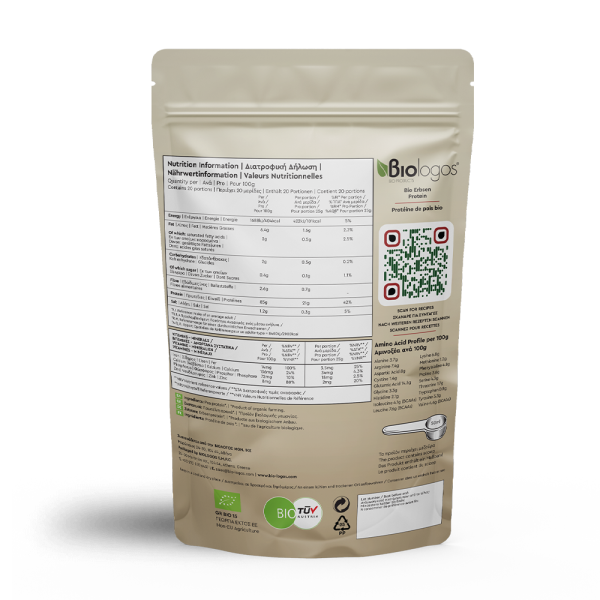 Organic Pea Protein 500g