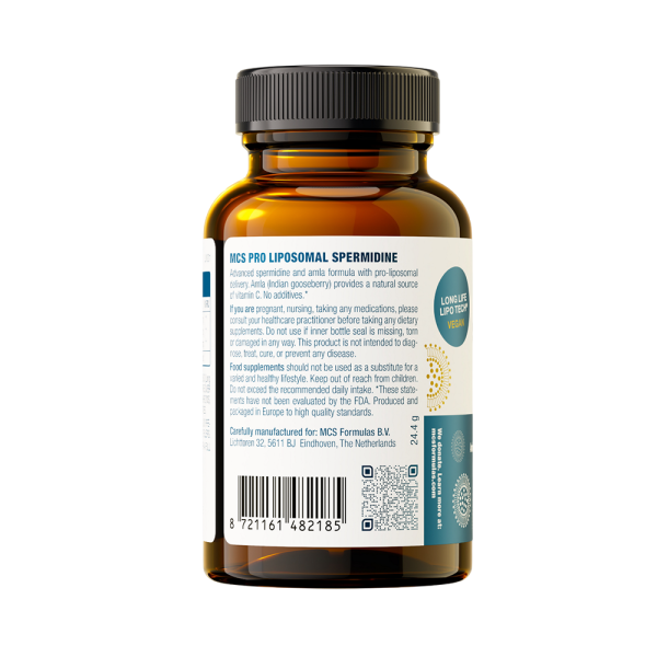 MCS Formulas Spermidine Pro Liposomal 150mg 60 Caps
