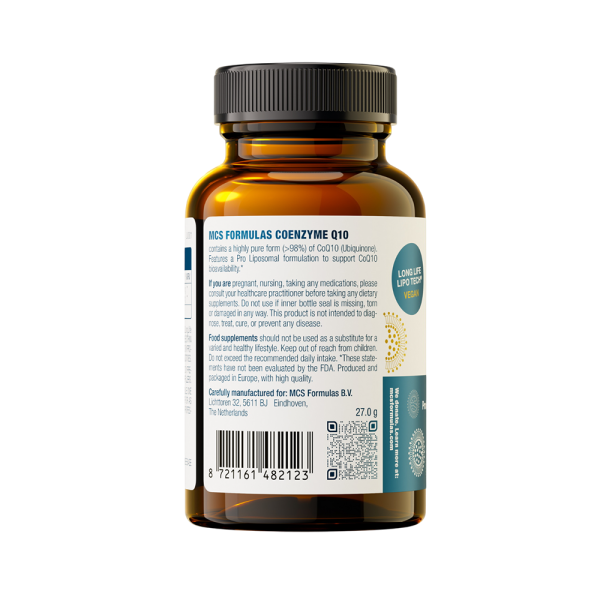 MCS Formulas CoQ10 Pro Liposomal 200mg 60 Caps