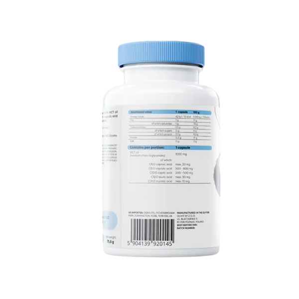 Osavi MCT Oil 1000mg 60 Softgels