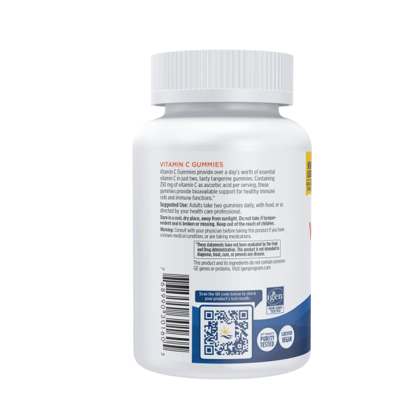 Nordic Naturals Vitamin C 250mg 120 Gummies