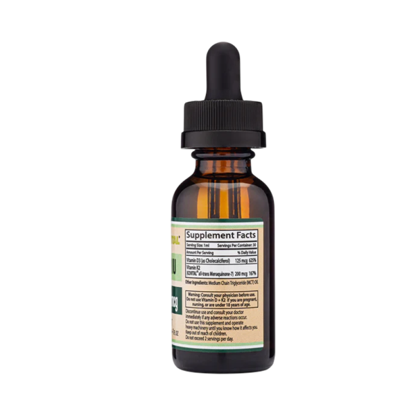 Double Wood Vitamin D3 + K2 Liquid 30ml