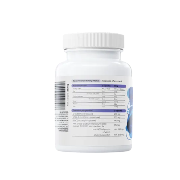 Osavi Glutathione with Silymarin NAC & LOLA 60 VCaps