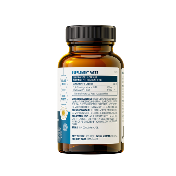 MCS Formulas DIM Pro Liposomal 150mg 60 Caps