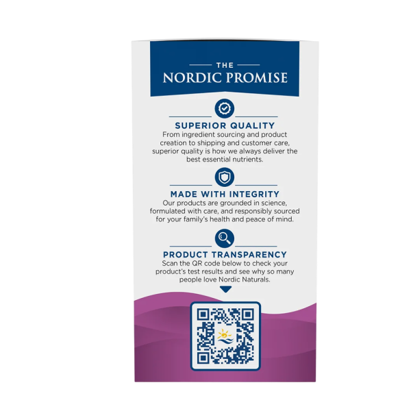Nordic Naturals Postnatal Omega-3 1120mg Lemon 60 Softgels