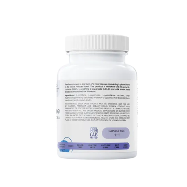 Osavi Glutathione with Silymarin NAC & LOLA 60 VCaps